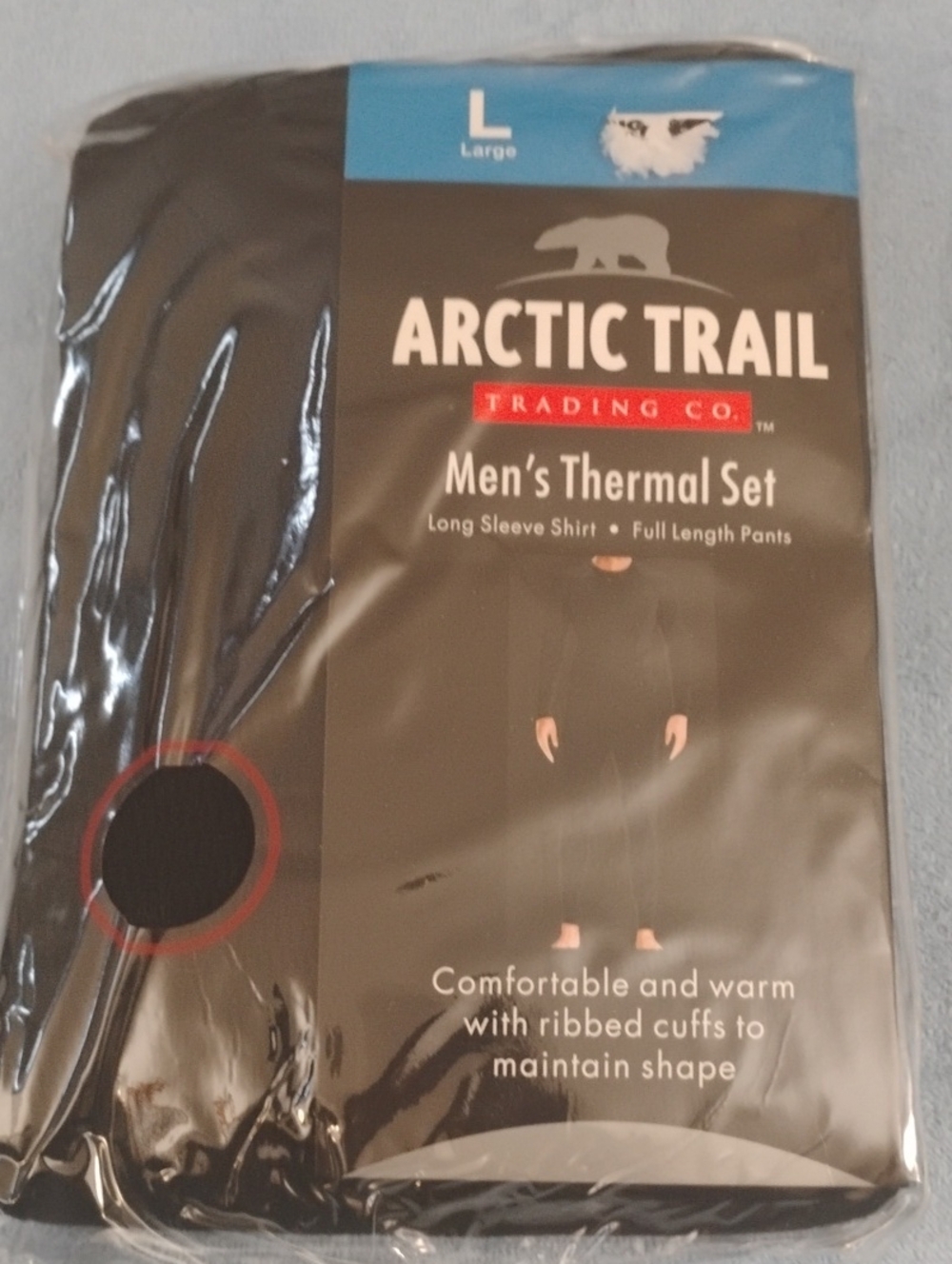 Arctic Trail Men’s Thermal Set - Black